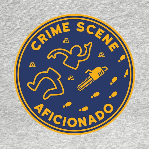 Crime Scene Aficionado by B McCormick ART